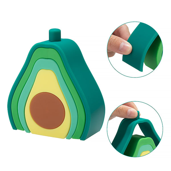 Avocado Vormen Puzzel Zacht