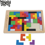 Montessori Tangram Tetris Vormen Puzzel