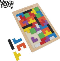 Montessori Tangram Tetris Vormen Puzzel