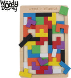 Montessori Tangram Tetris Vormen Puzzel